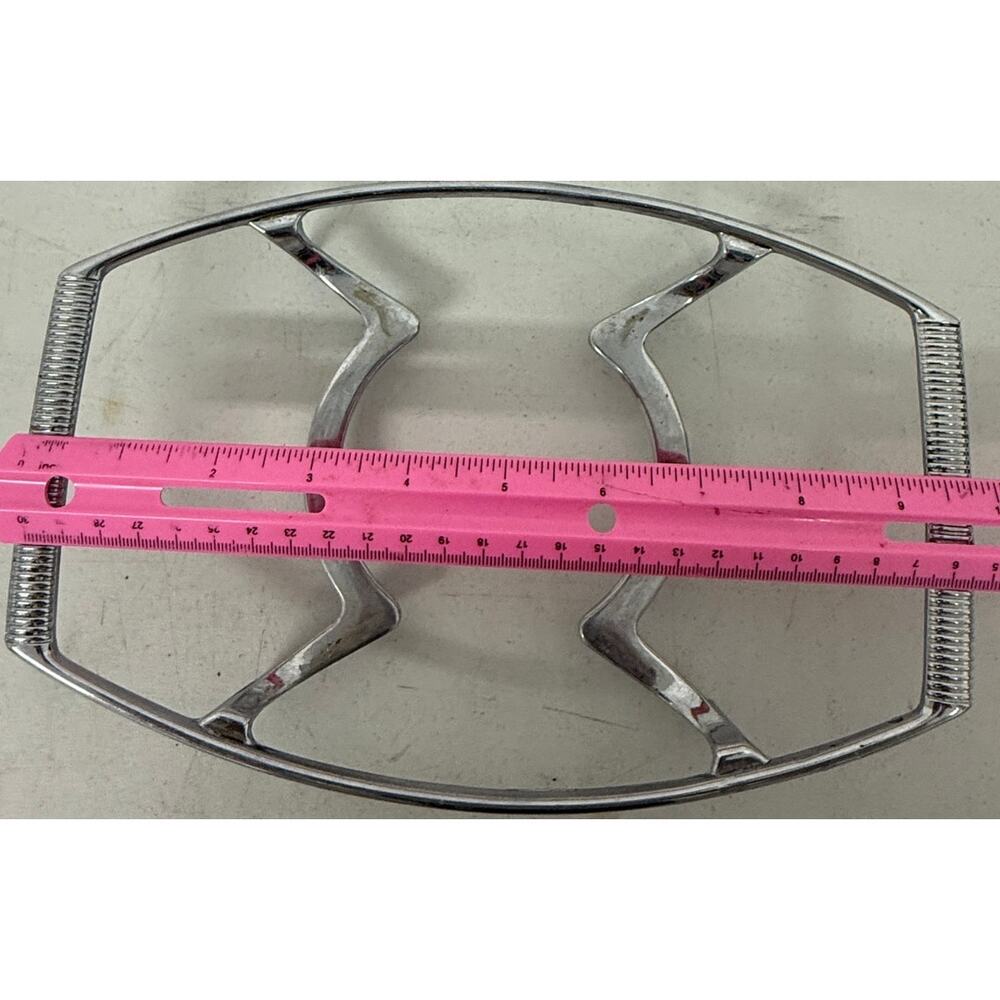 Corning Ware Pyrex Casserole Holder Stand Cradle P-11-M Metal Trivet Serving - Picture 4 of 4